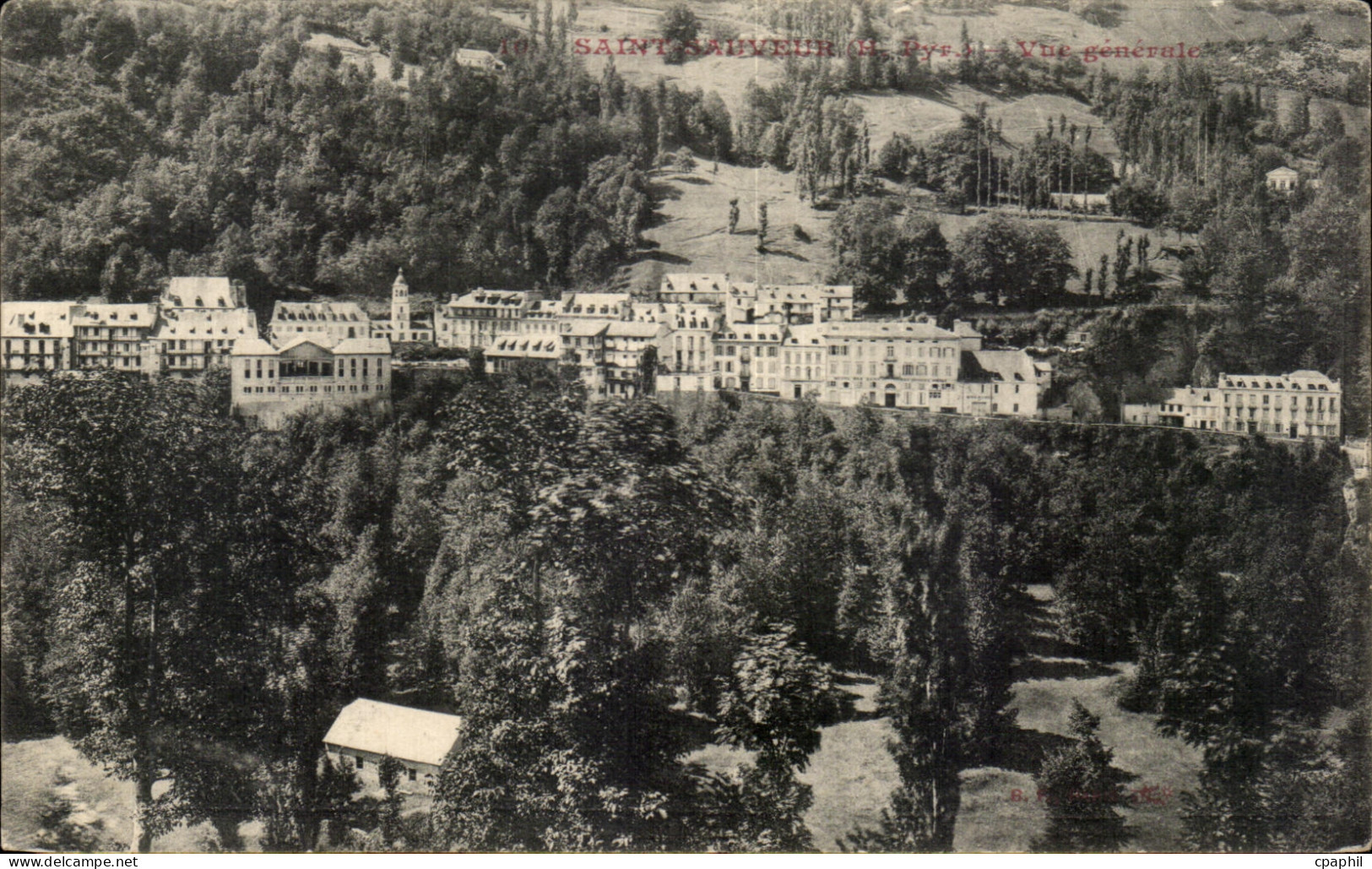 CPA Saint Sauveur Vue generale