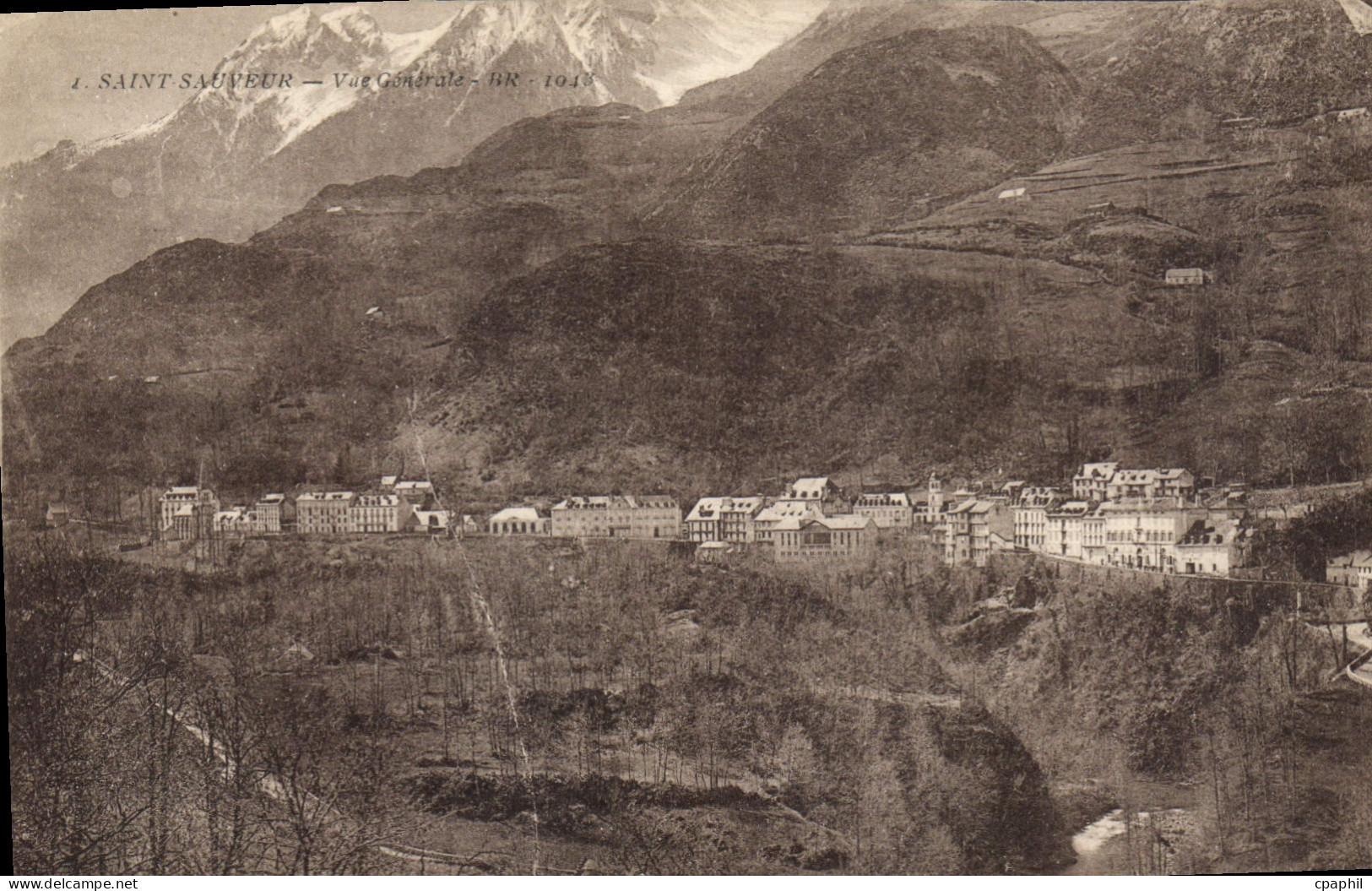 CPA Saint Sauveur Vue Generale