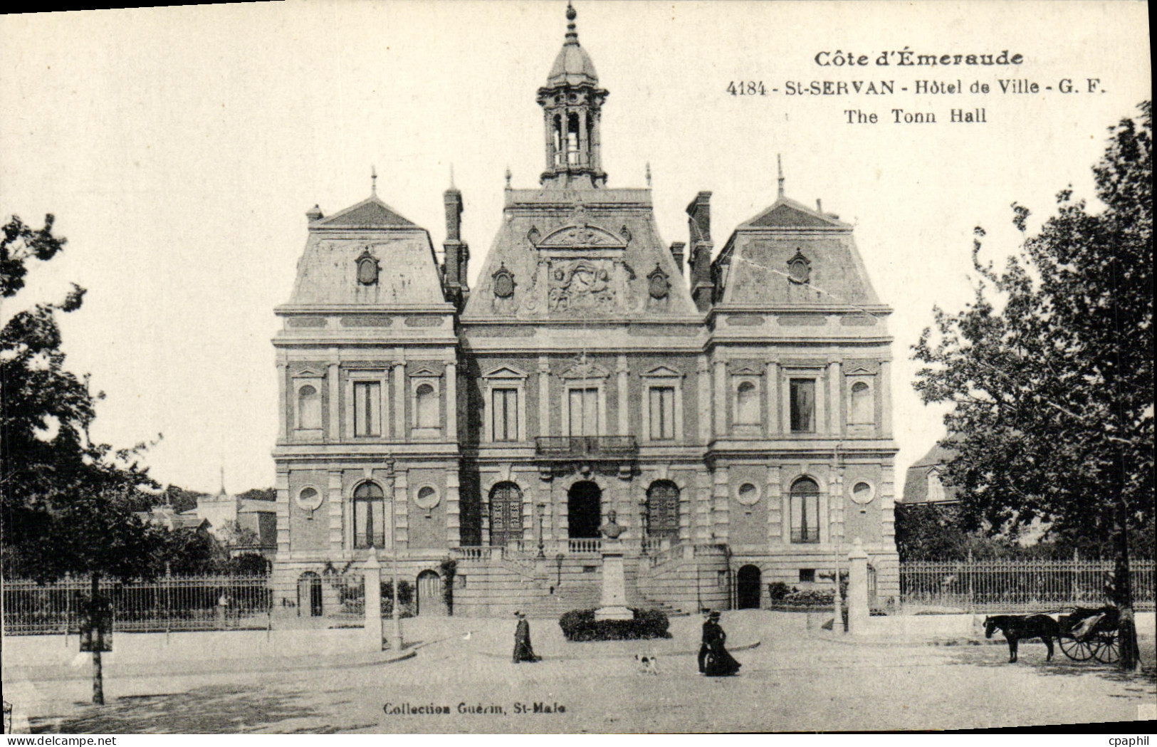 CPA Saint Servan Hotel de Ville