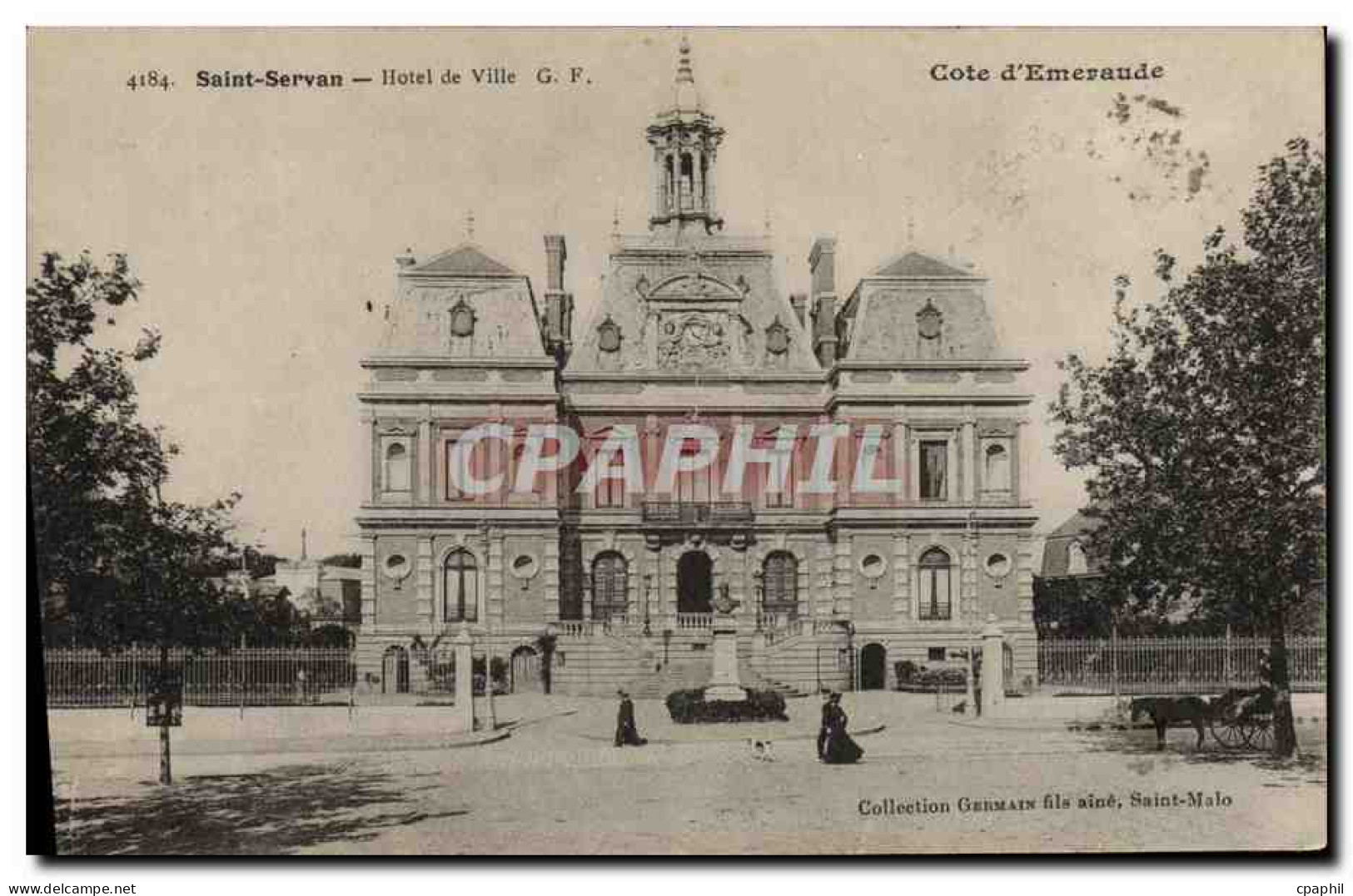 CPA Saint Servan Hotel de Ville