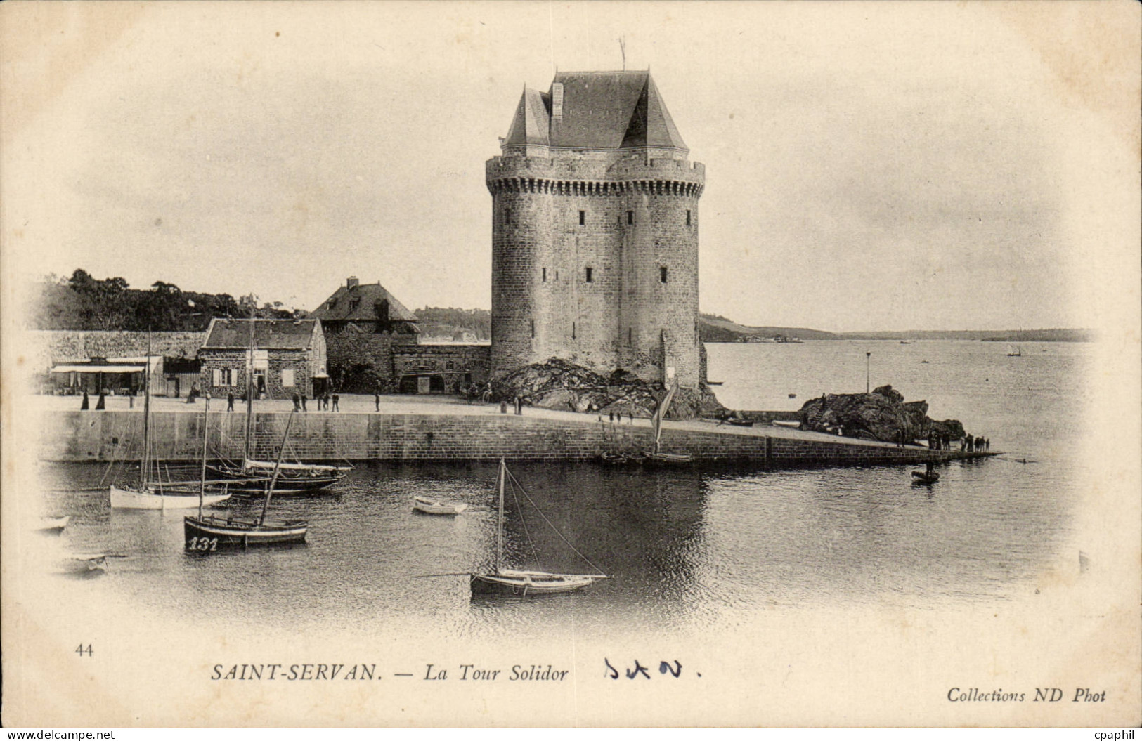 CPA Saint Servan La tour Solidor