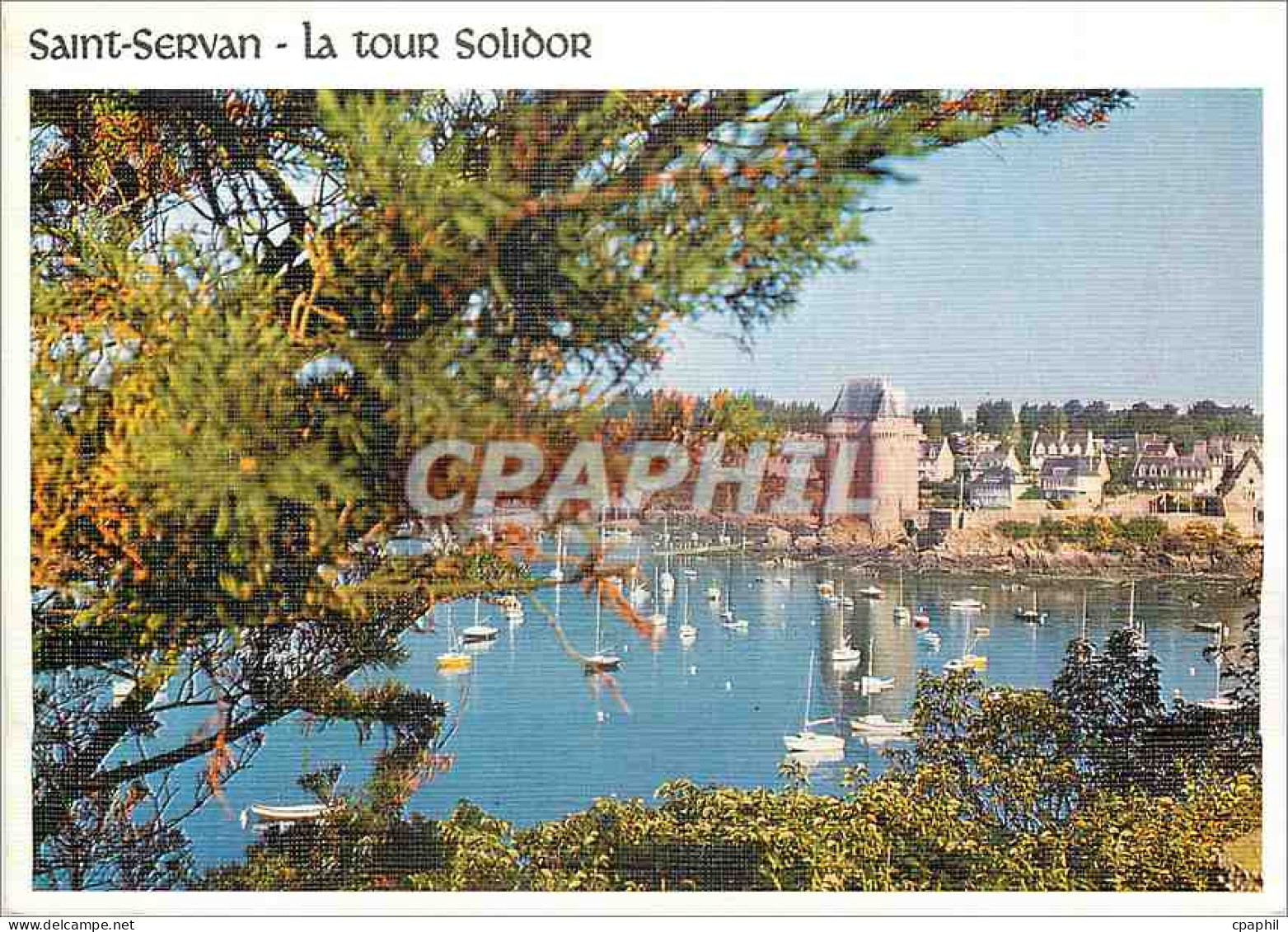 CPA Saint Servan la tour Solior