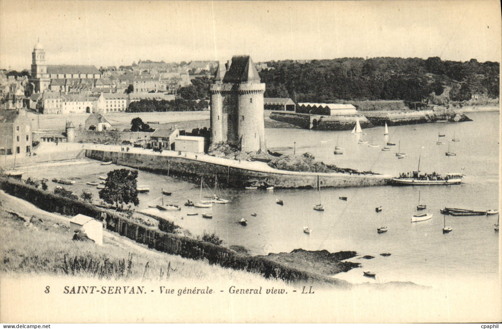 CPA Saint Servan vue Generale