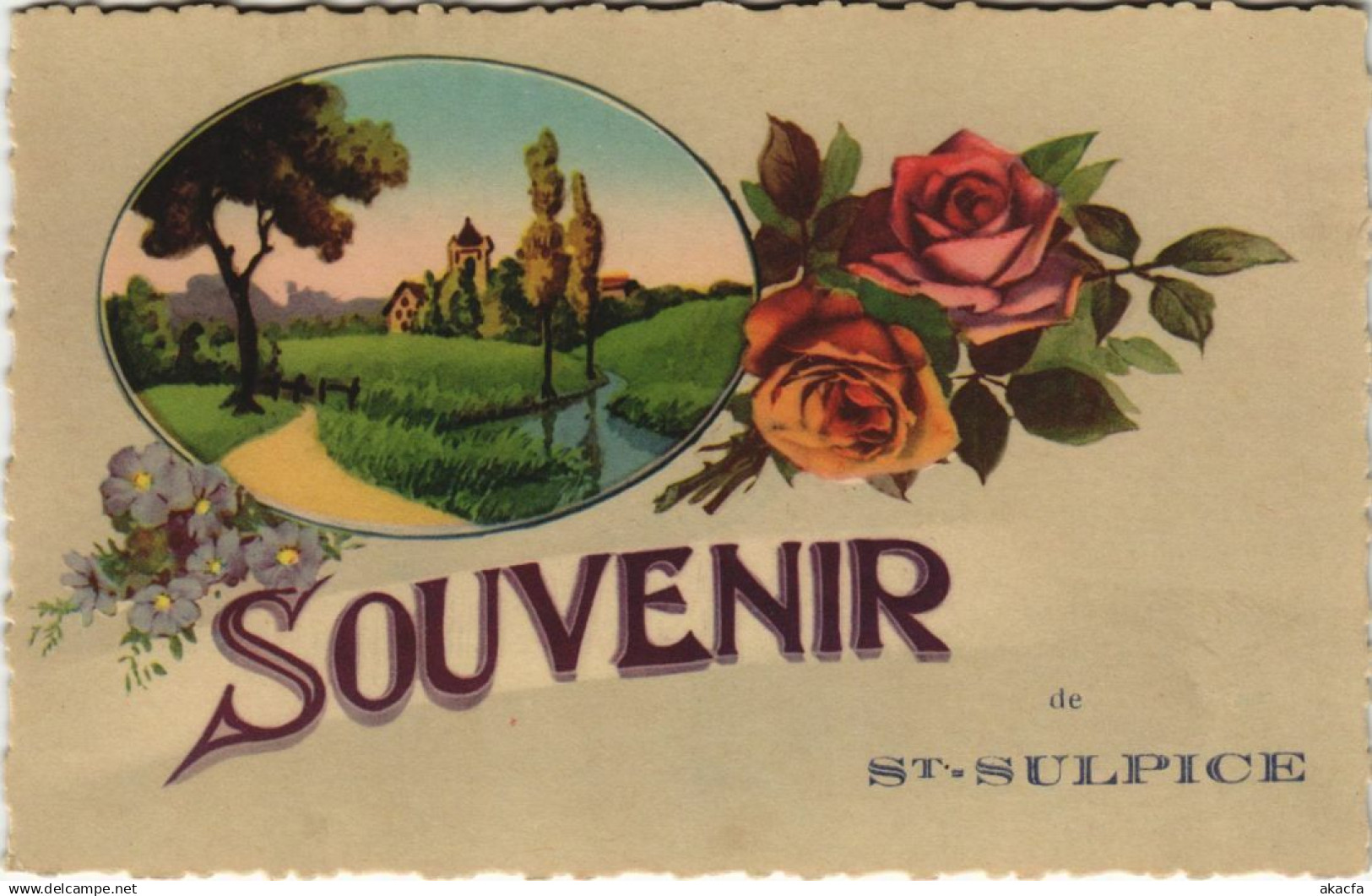 CPA SAINT-SULPICE-la-POINTE Vue - View (1087607)