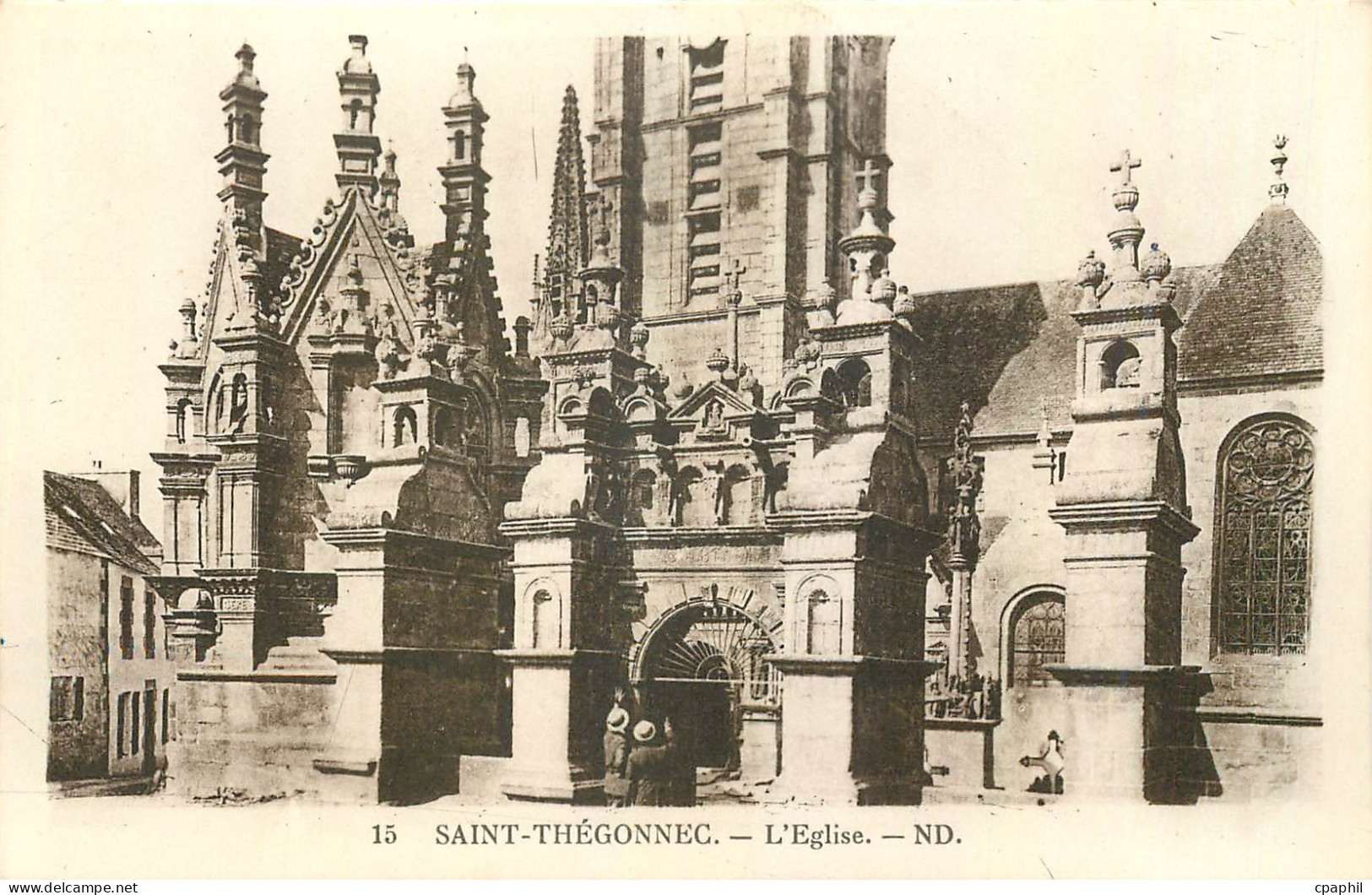 CPA Saint Thegonnec L'Eglise
