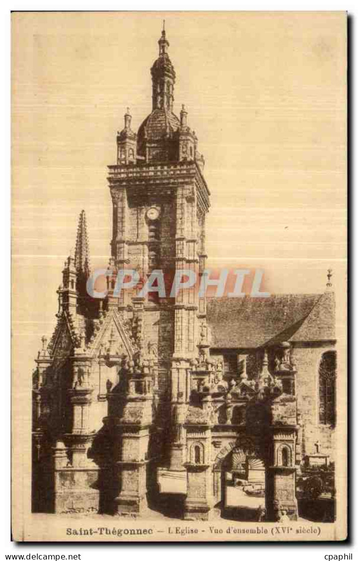 CPA Saint Thegonnec L Eglise Vue d ensemble (XVI sicele)