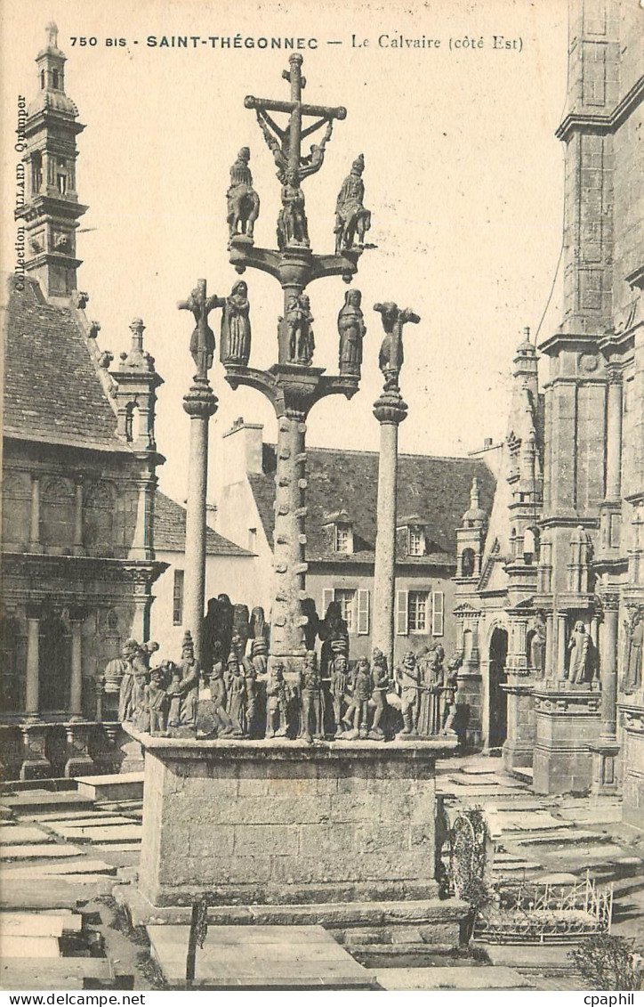 CPA Saint Thegonnec Le Calvaire (Cote Est)