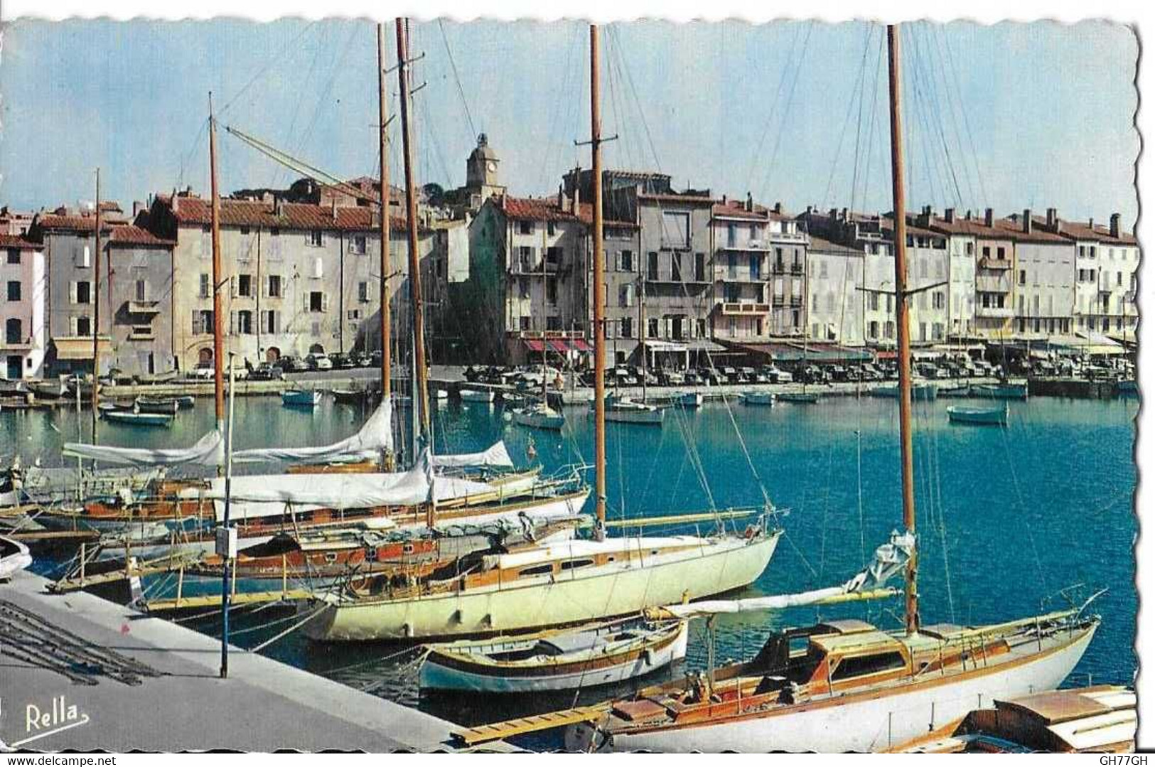 CPA SAINT-TROPEZ 1960