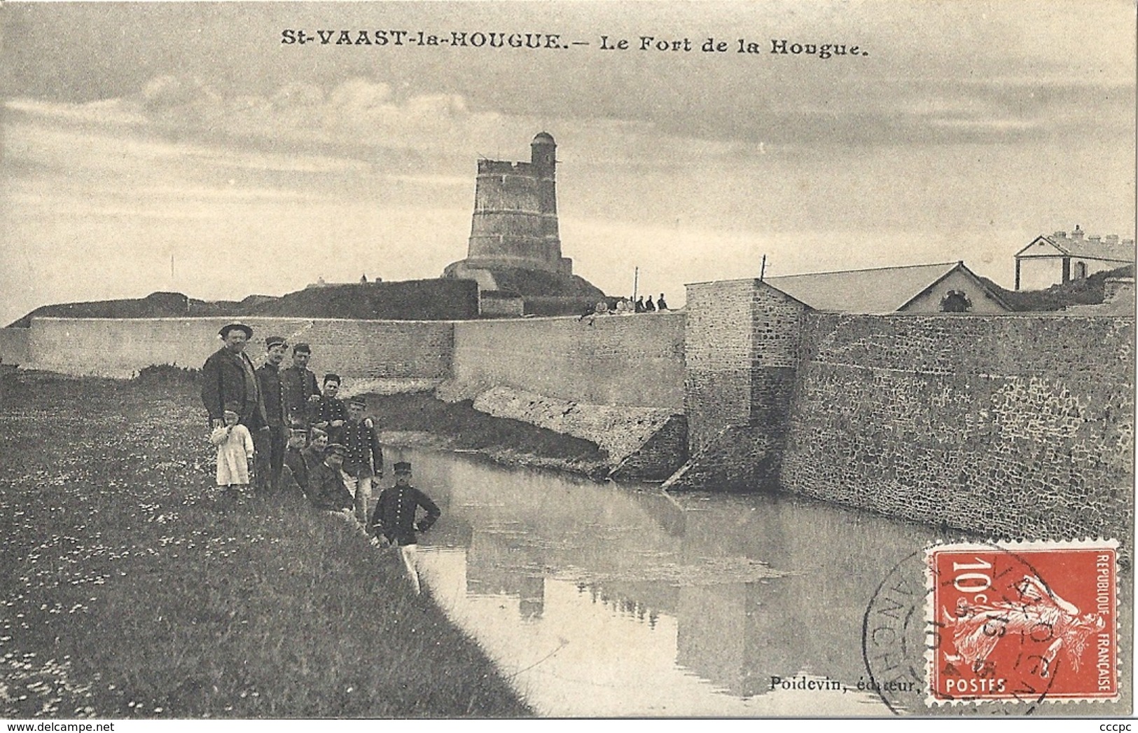 CPA Saint-Vaast-la-Hougue - Le Fort de la Hougue