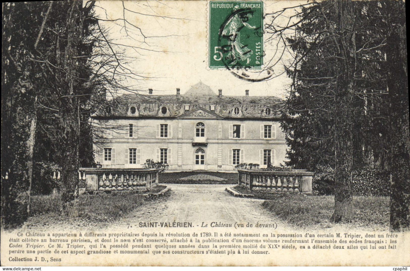 CPA Saint Valerien Le Château