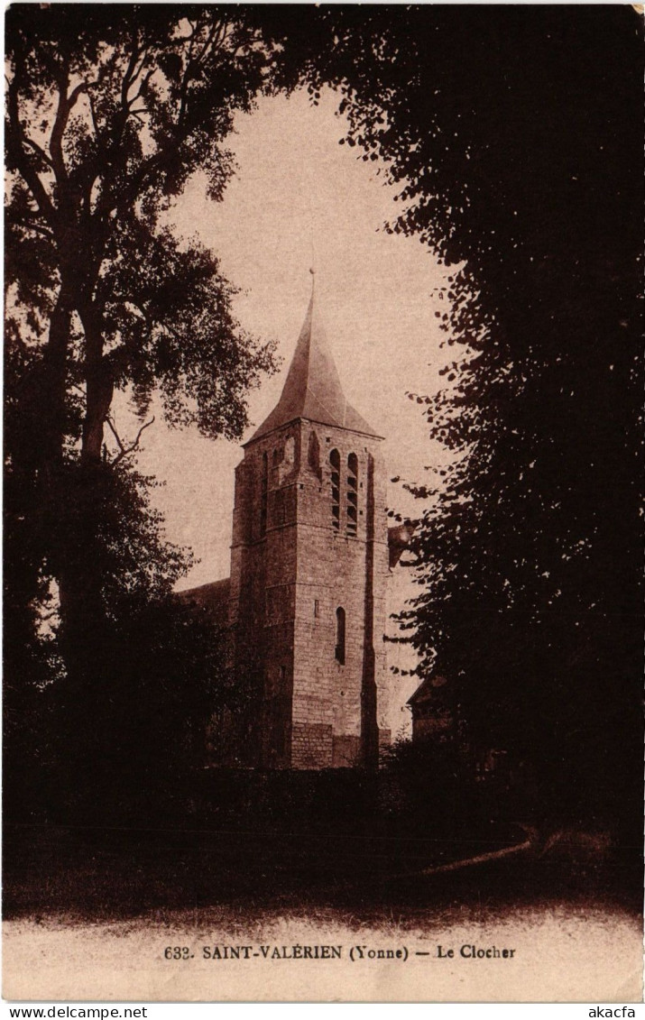 CPA Saint-Valerien Le Clocher FRANCE (1452310)