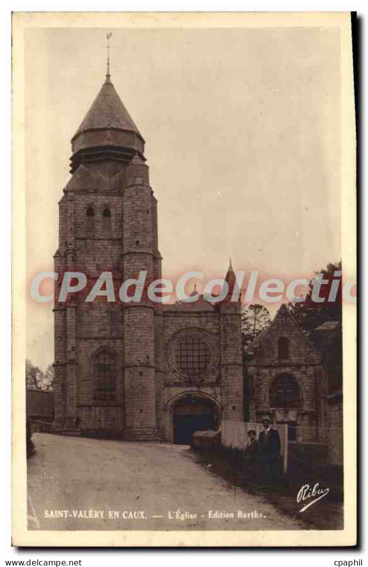 CPA Saint Valery En Caux L'Eglise