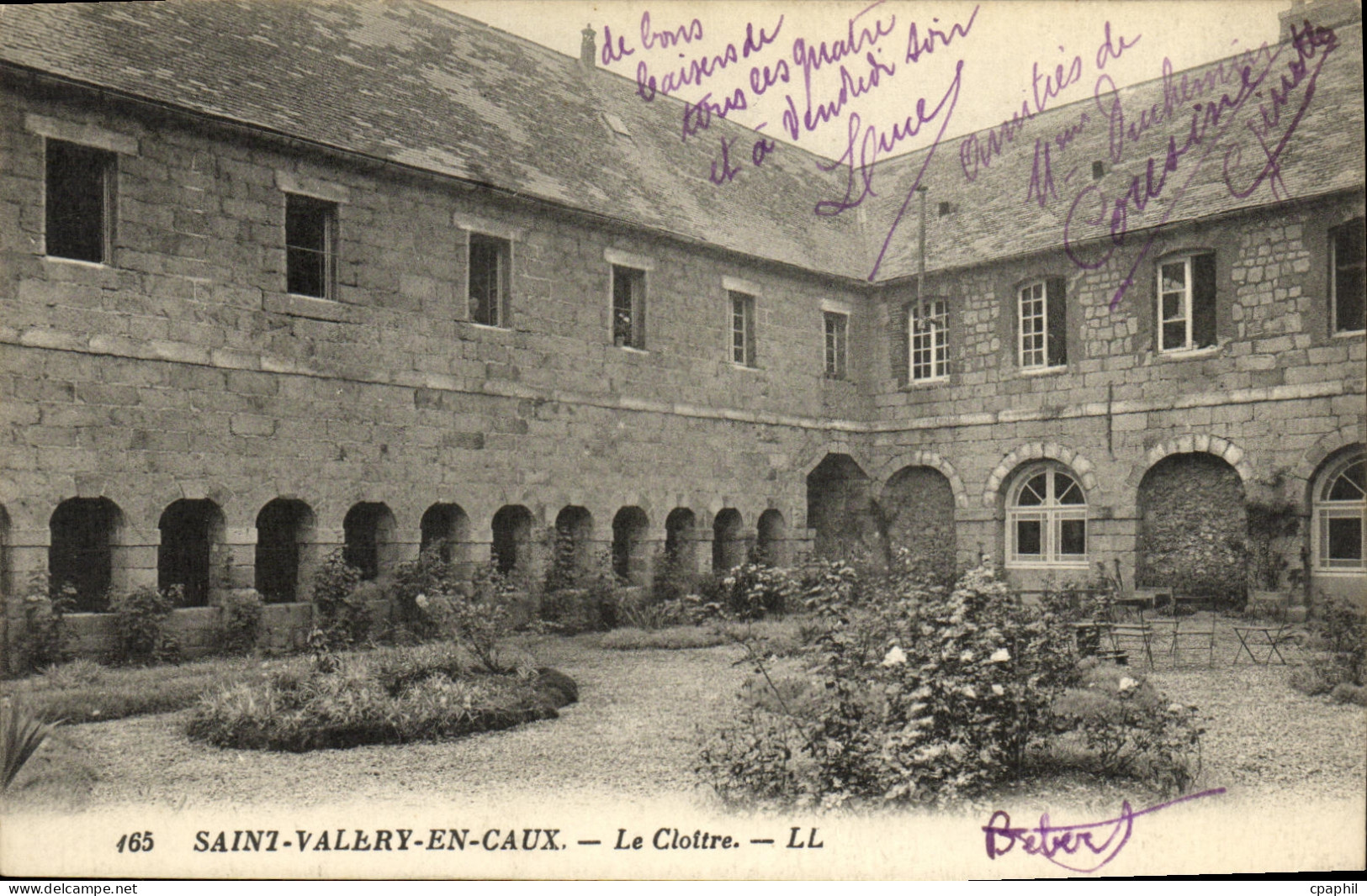 CPA Saint Valery En Caux Le Cloitre