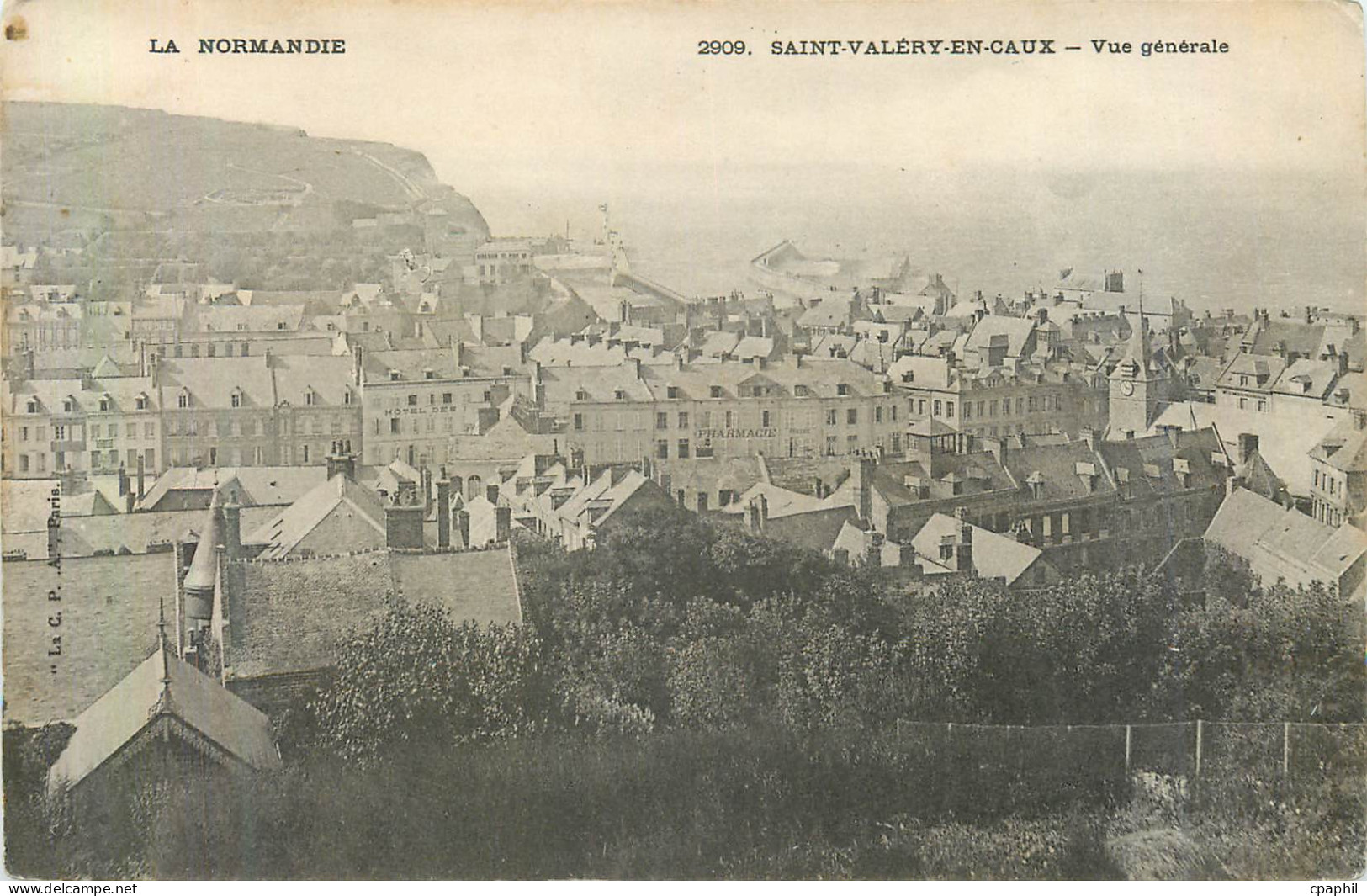 CPA Saint Valery en Caux Vue generale