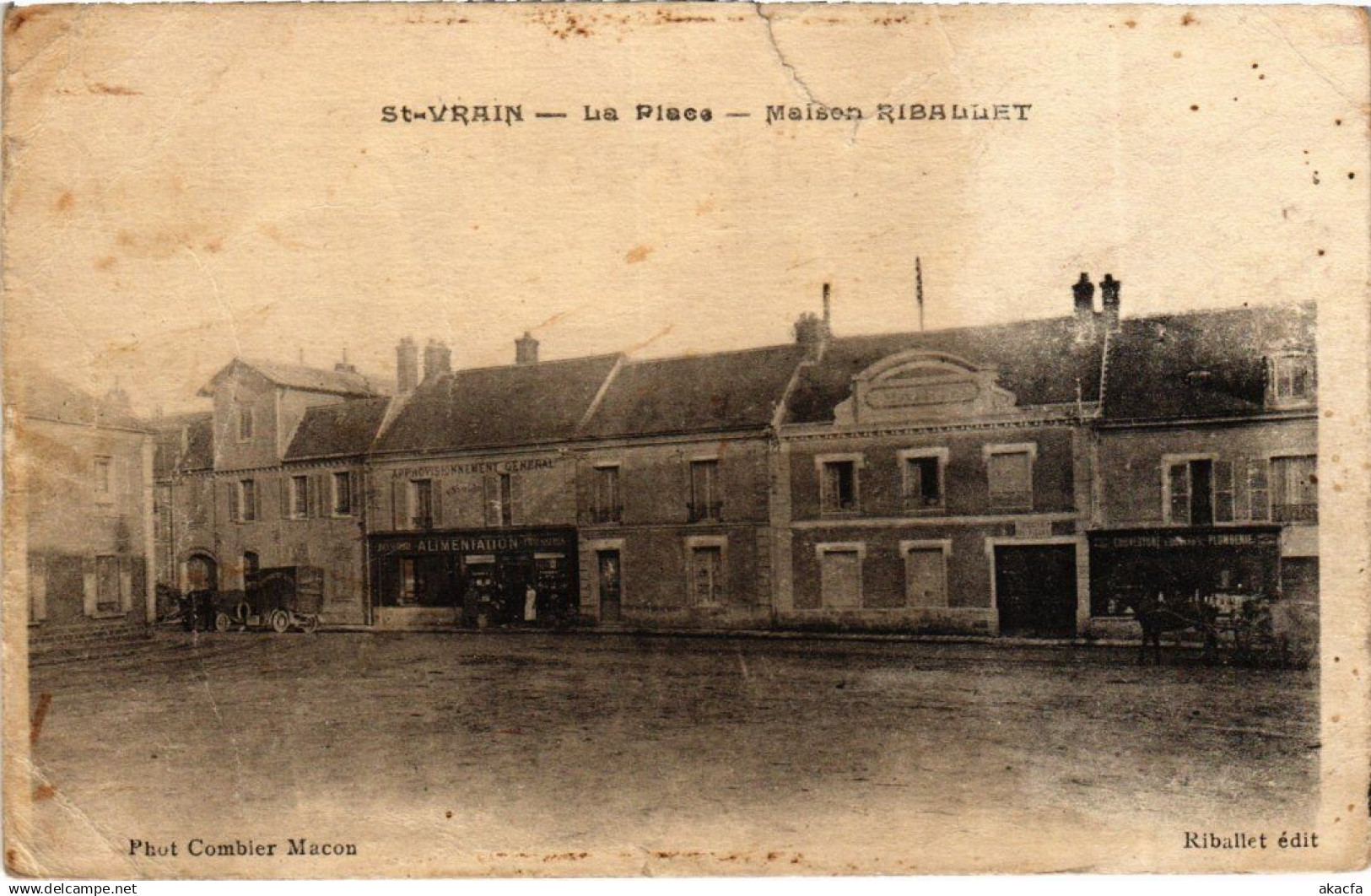 CPA Saint-Vrain Maison Riballet FRANCE (1370647)