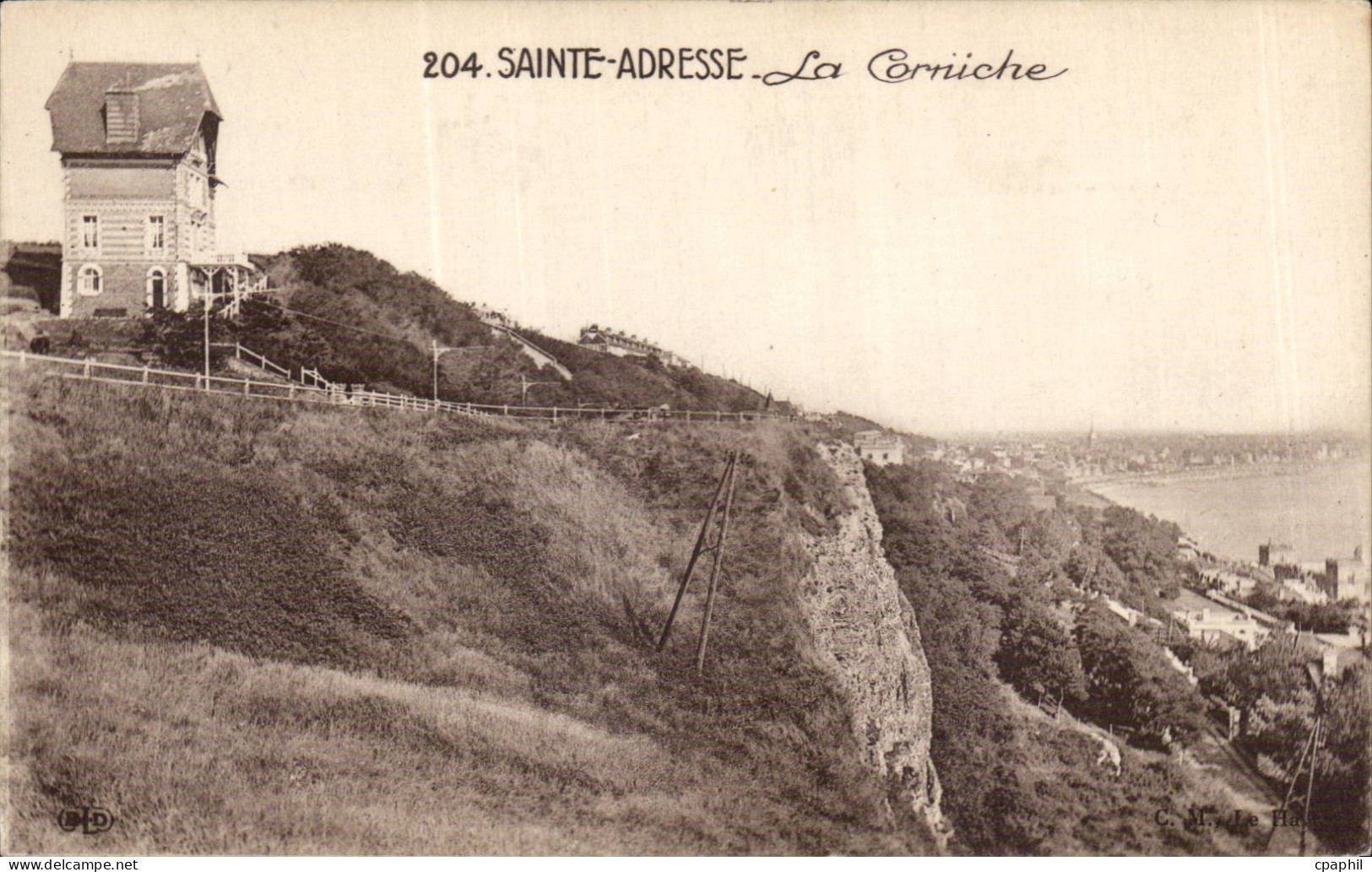 CPA Sainte Adresse La corniche