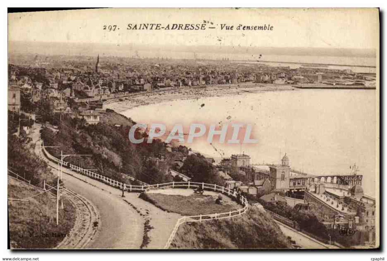 CPA Sainte Adresse Vue d ensemble