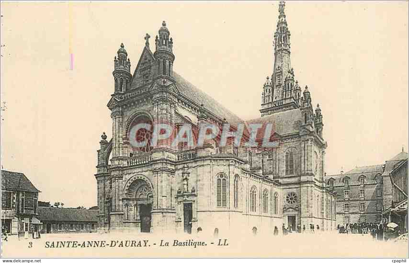 CPA Sainte Anne d'Auray La Basilique