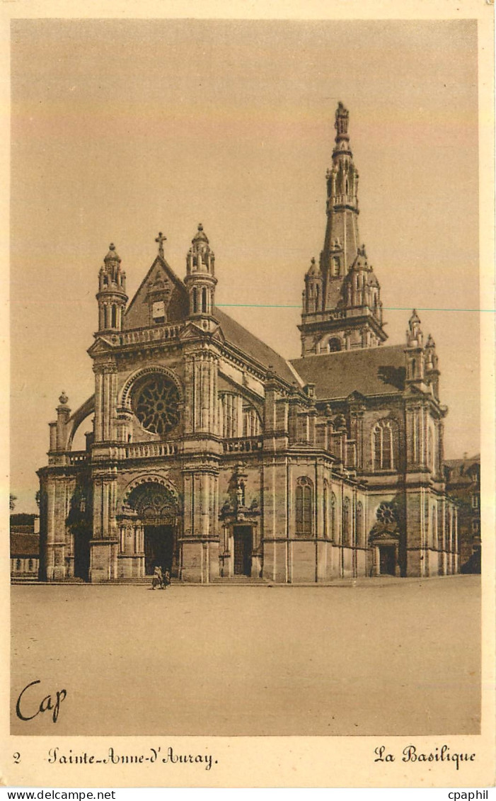 CPA Sainte Anne d'Auray La Basilique