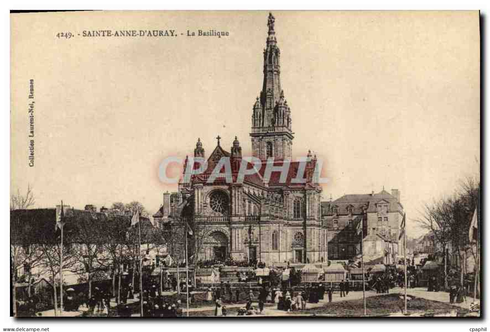 CPA Sainte Anne d'Auray La Basilique