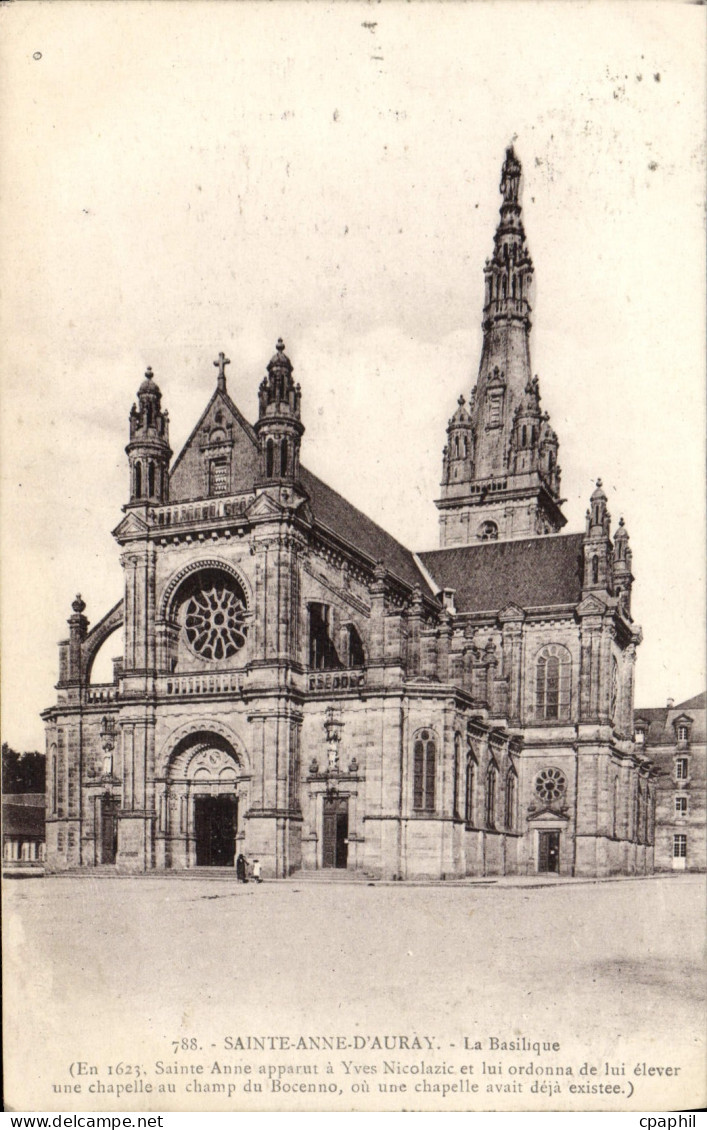 CPA Sainte Anne D'Auray La Basilique