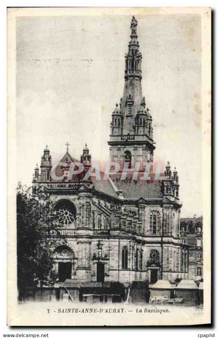 CPA Sainte Anne d'Auray la Basilique