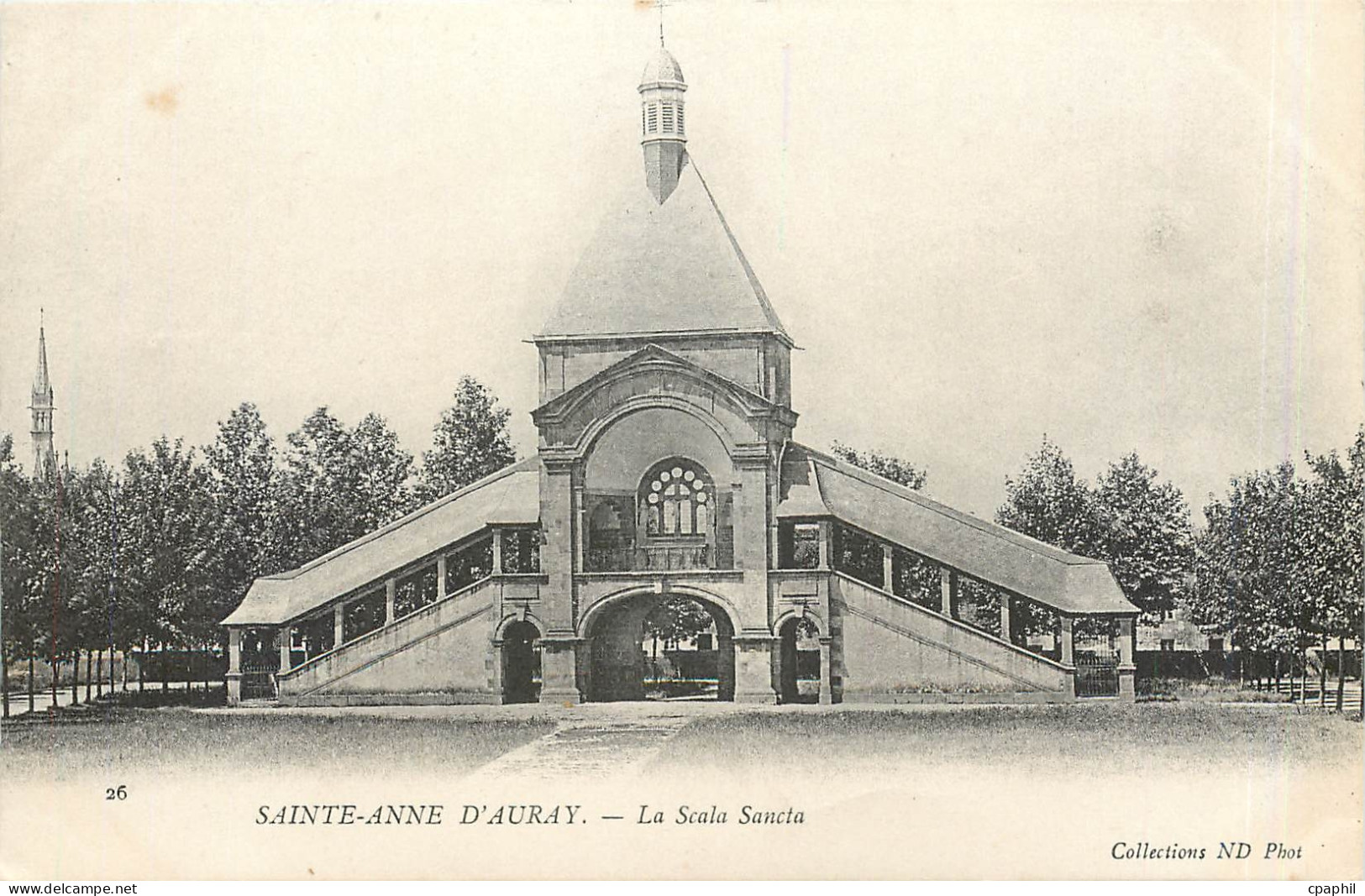 CPA Sainte Anne d'Auray La Scala Sancta