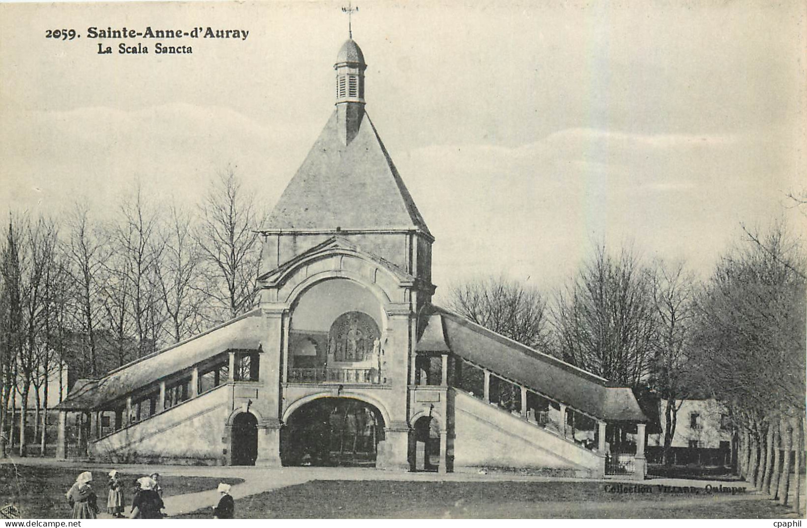 CPA Sainte Anne d'Auray La Scala Sancta
