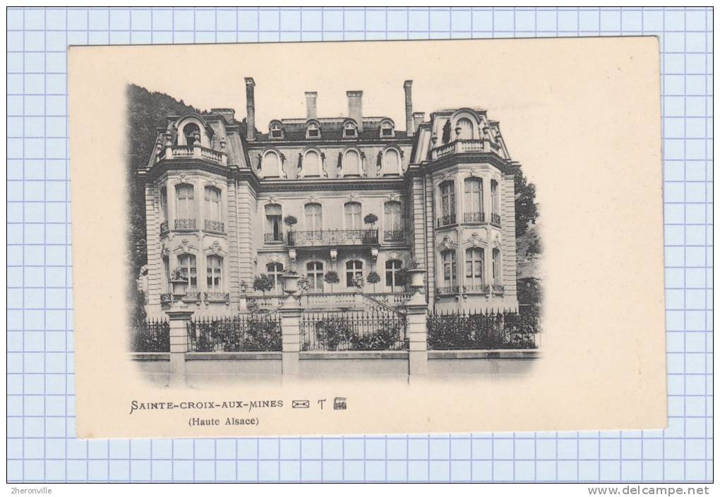 CPA - SAINTE CROIX aux MINES