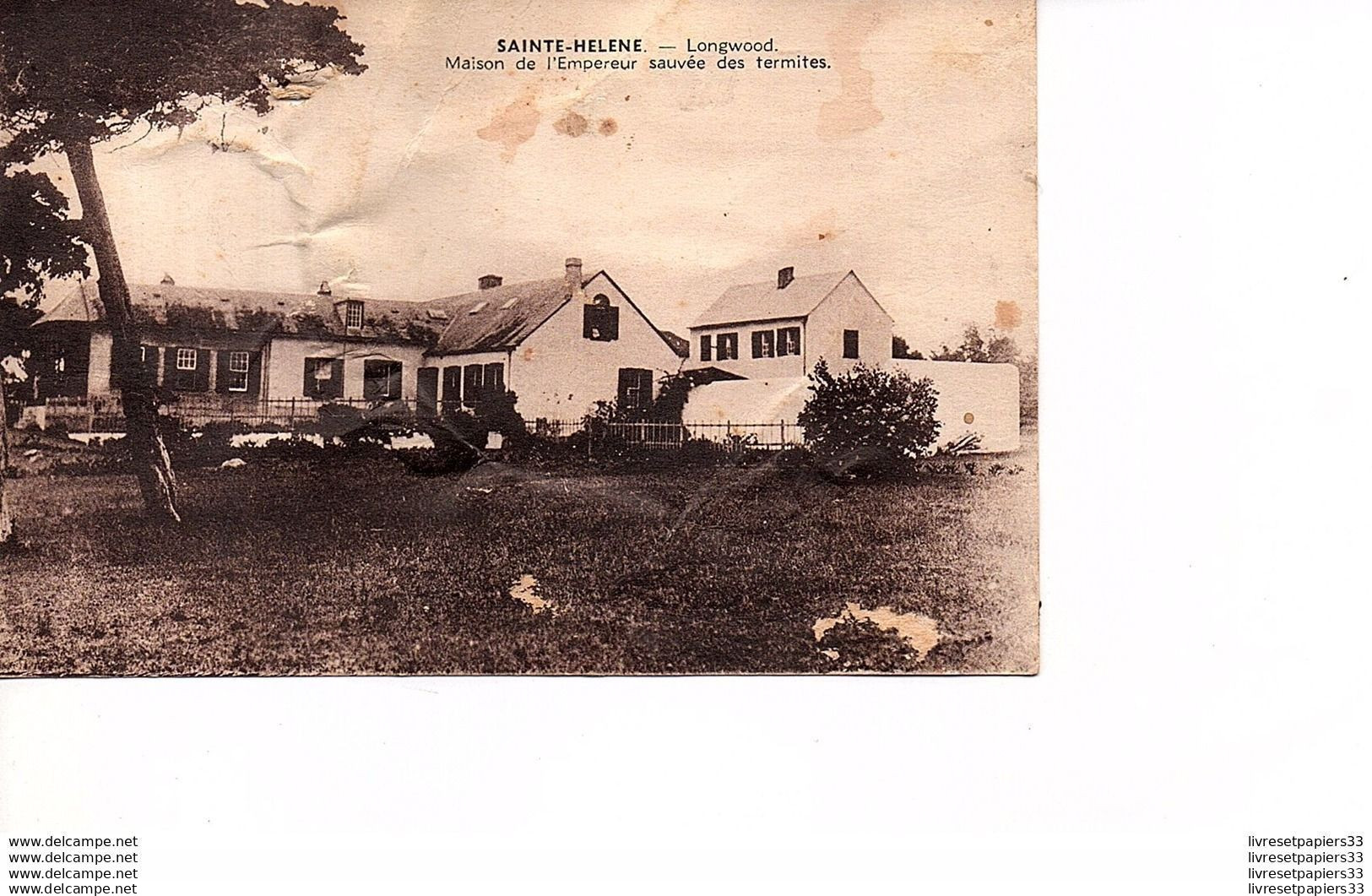 CPA Sainte Hélène  Afrique