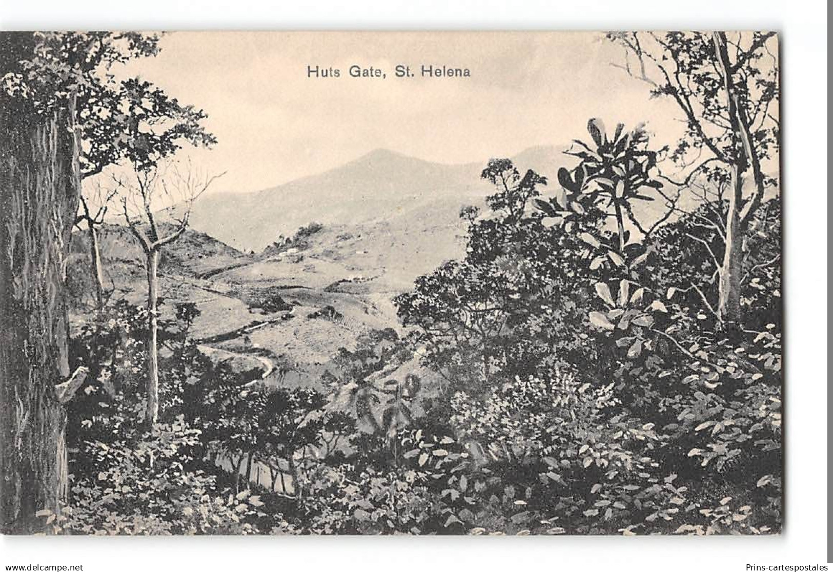 CPA Sainte Helene Huts Gate