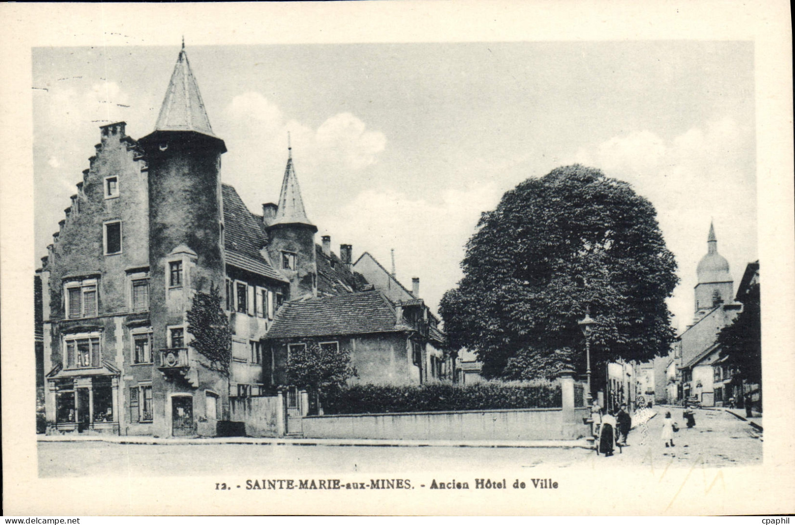 CPA Sainte Marie aux Mines Ancien Hotel de Ville