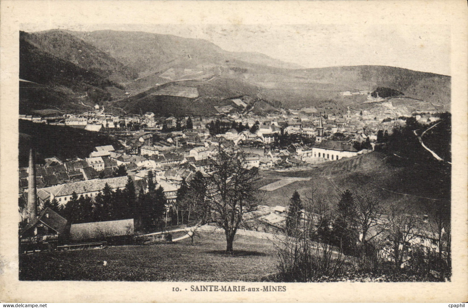 CPA Sainte Marie aux Mines vue générale