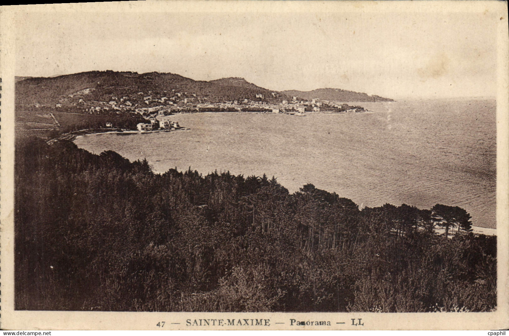 CPA Sainte Maxime Panorama