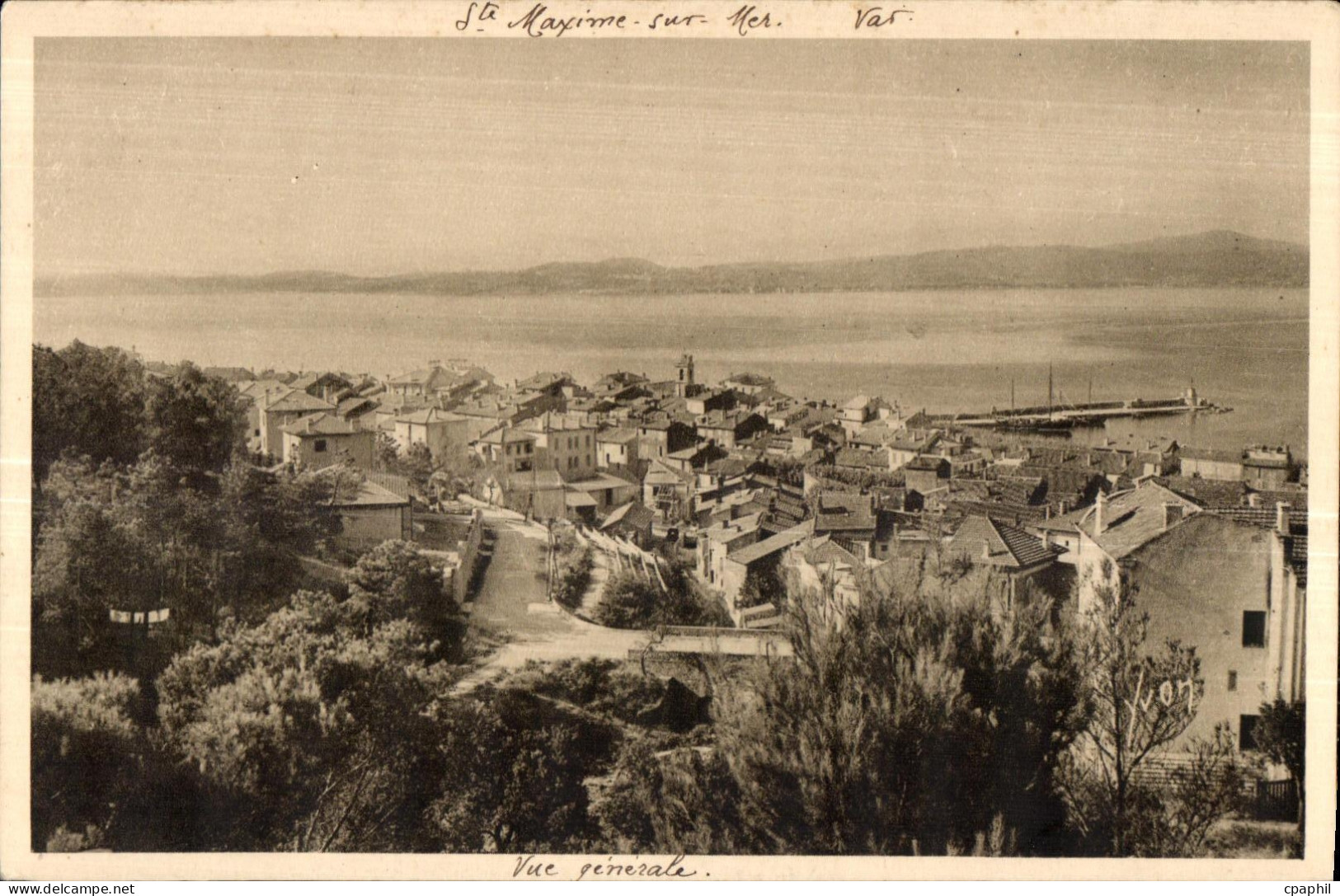 CPA Sainte Maxime sur Mer (Var)