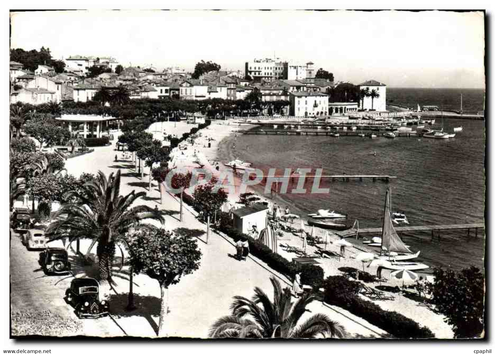 CPA Sainte Maxime Sur Mer Vue d'ensemble