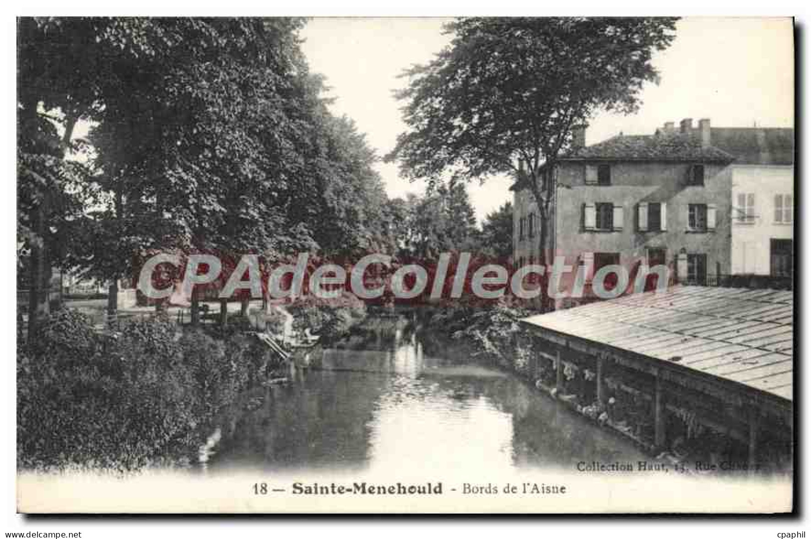 CPA Sainte Menehould Bords De I'Aisne