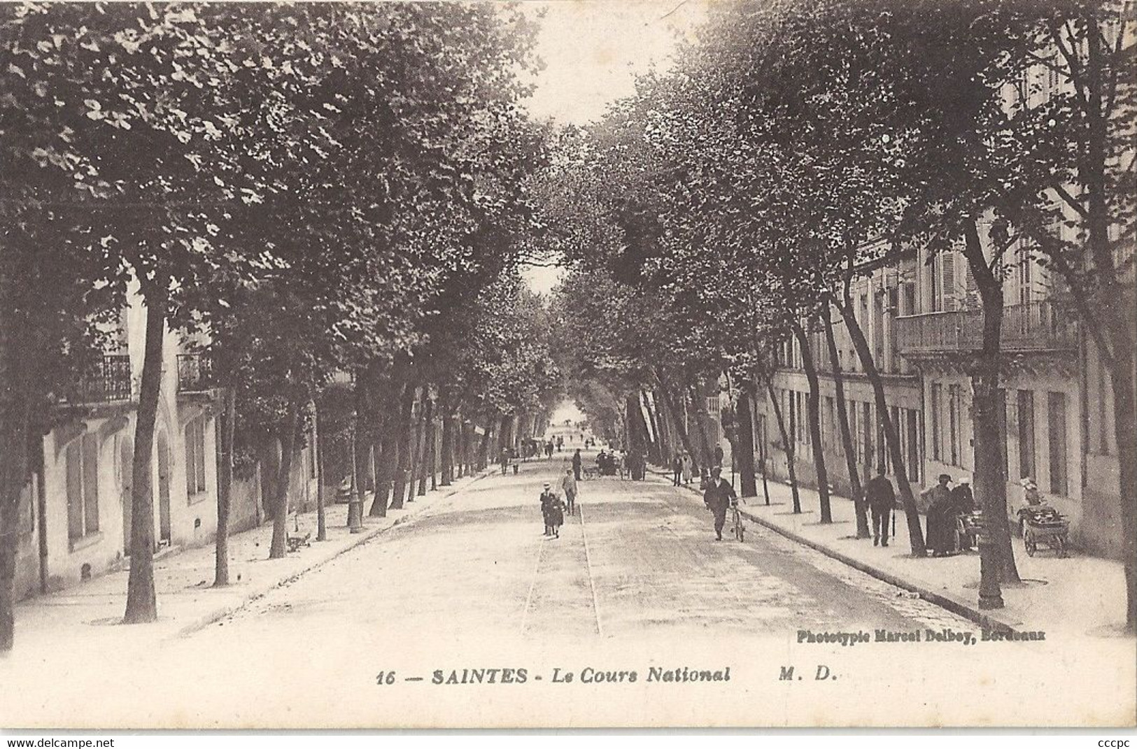 CPA Saintes Le Cours National