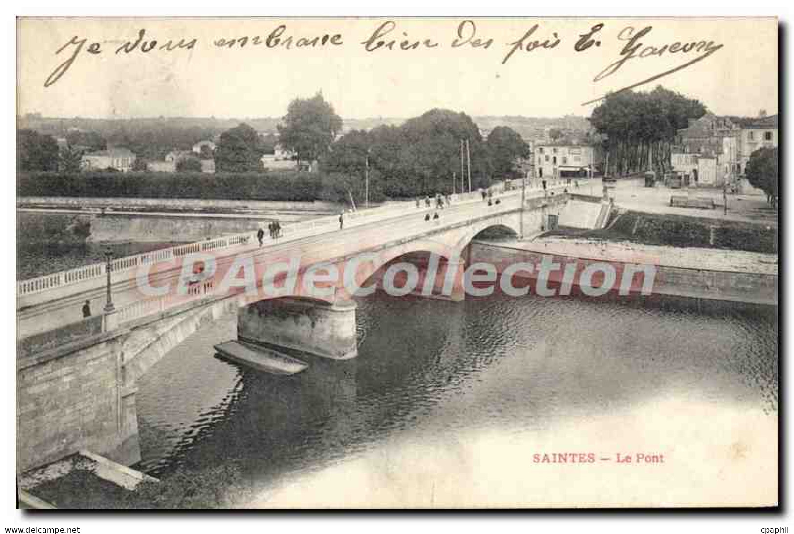 CPA Saintes Le Pont