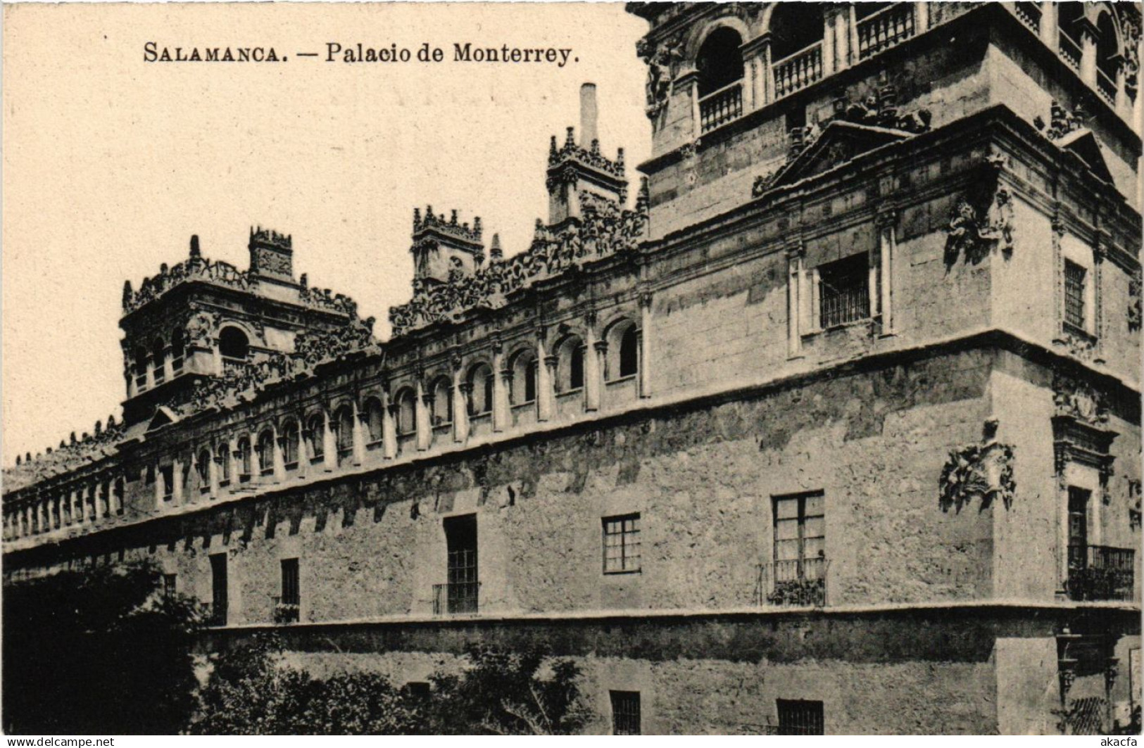 CPA SALAMANCA Palacio de Monterrey SPAIN (743502)