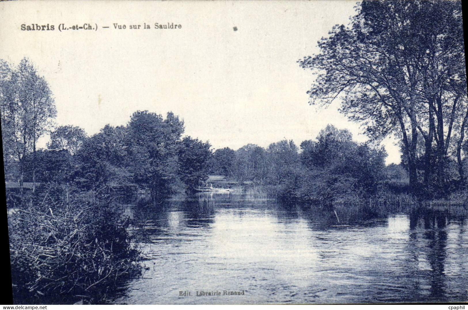 CPA Salbris Vue sur la Sauldre