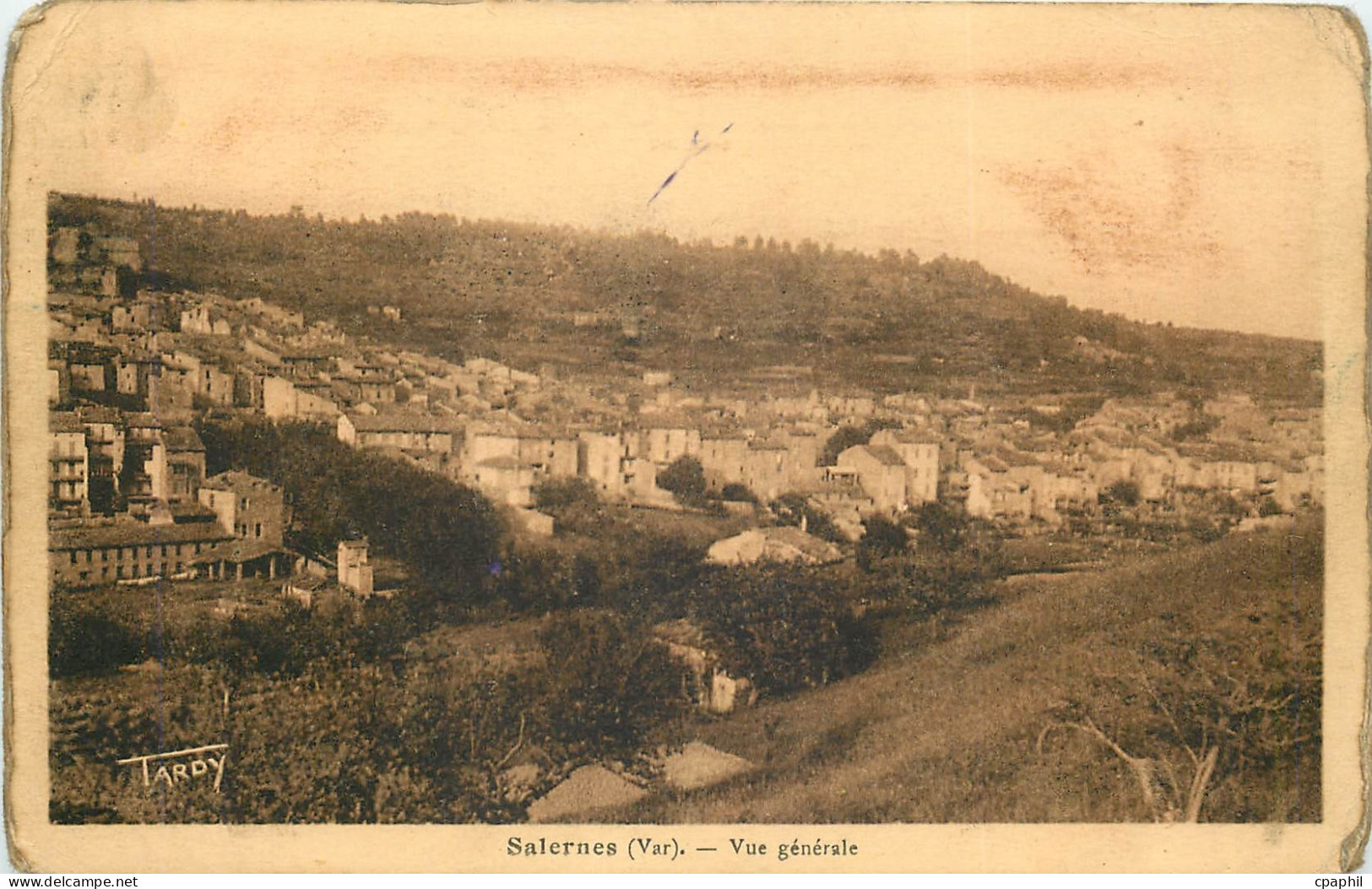 CPA Salernes (Var) Vue generale