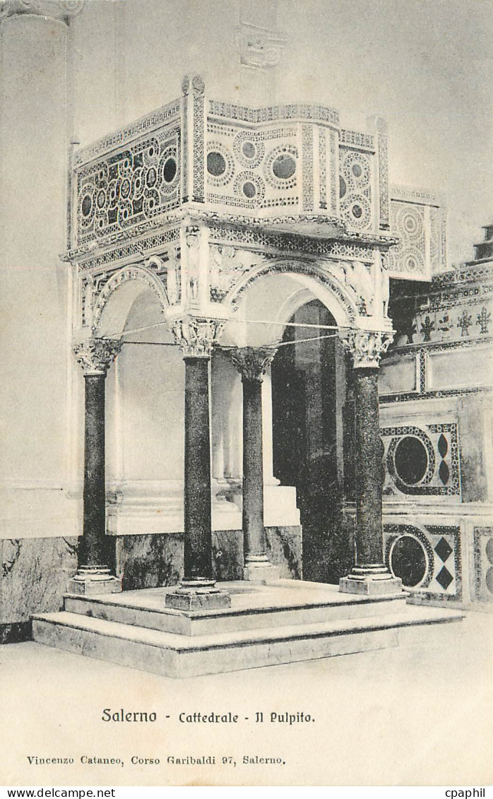 CPA Salerno Cattedrale Il Pulpito