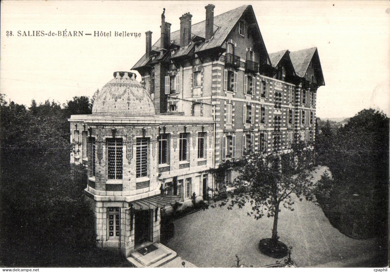 CPA Salies de Bearn Hotel Bellevue