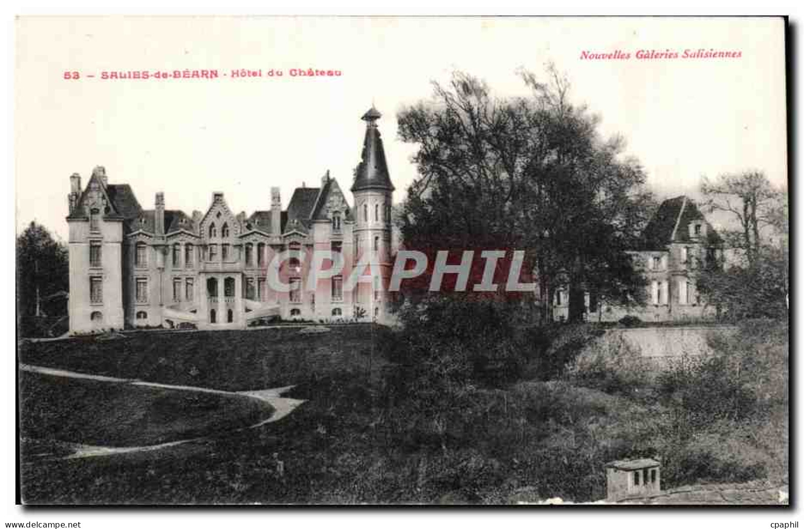 CPA Salies de Bearn Hotel du Chateau