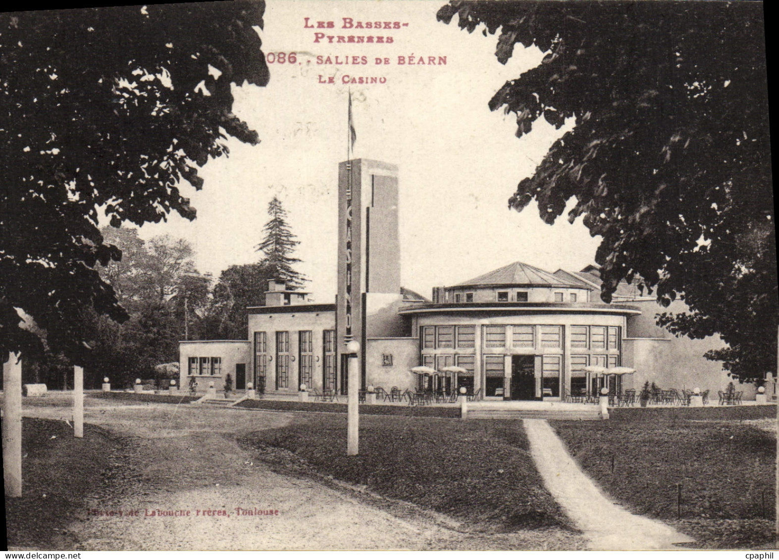 CPA Salies De Bearn Le Casino