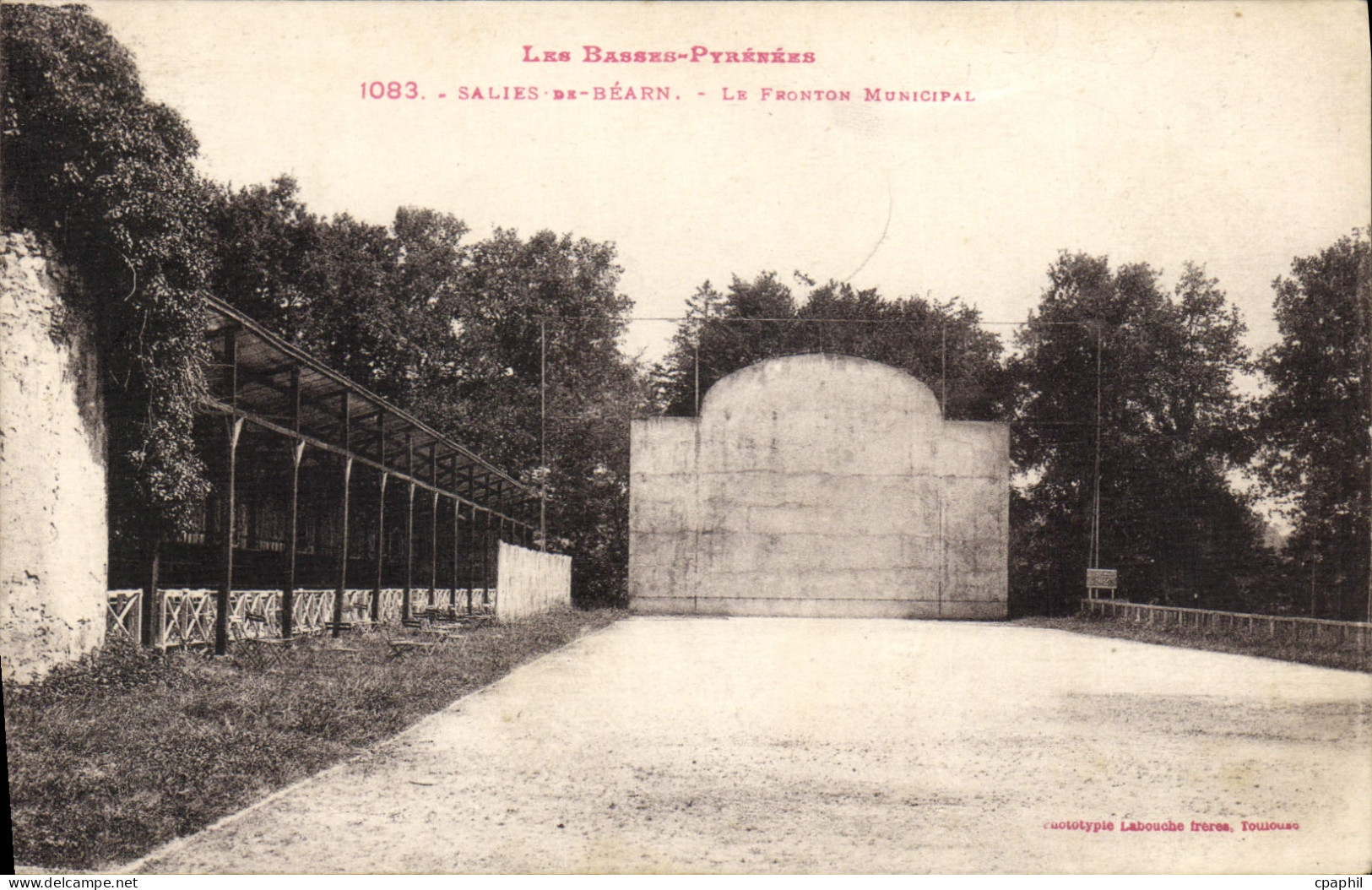 CPA Salies De Bearn Le Fronton municipal
