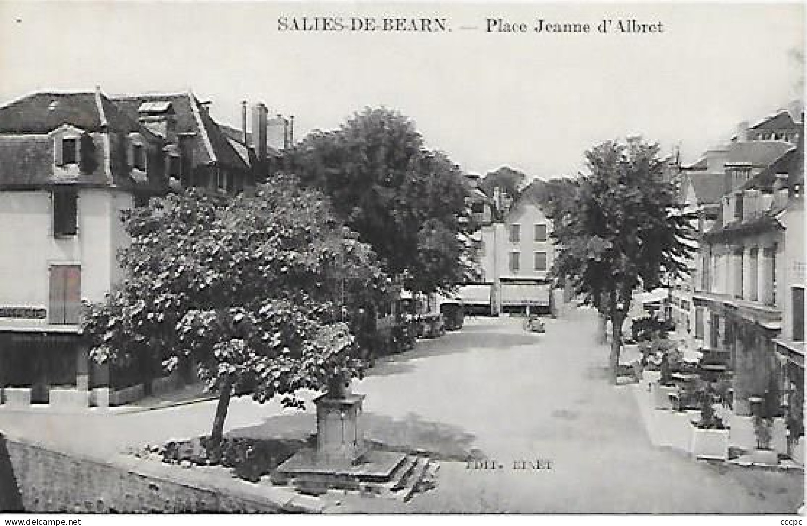 CPA Salies-de-Béarn Place Jeanne d'Albret