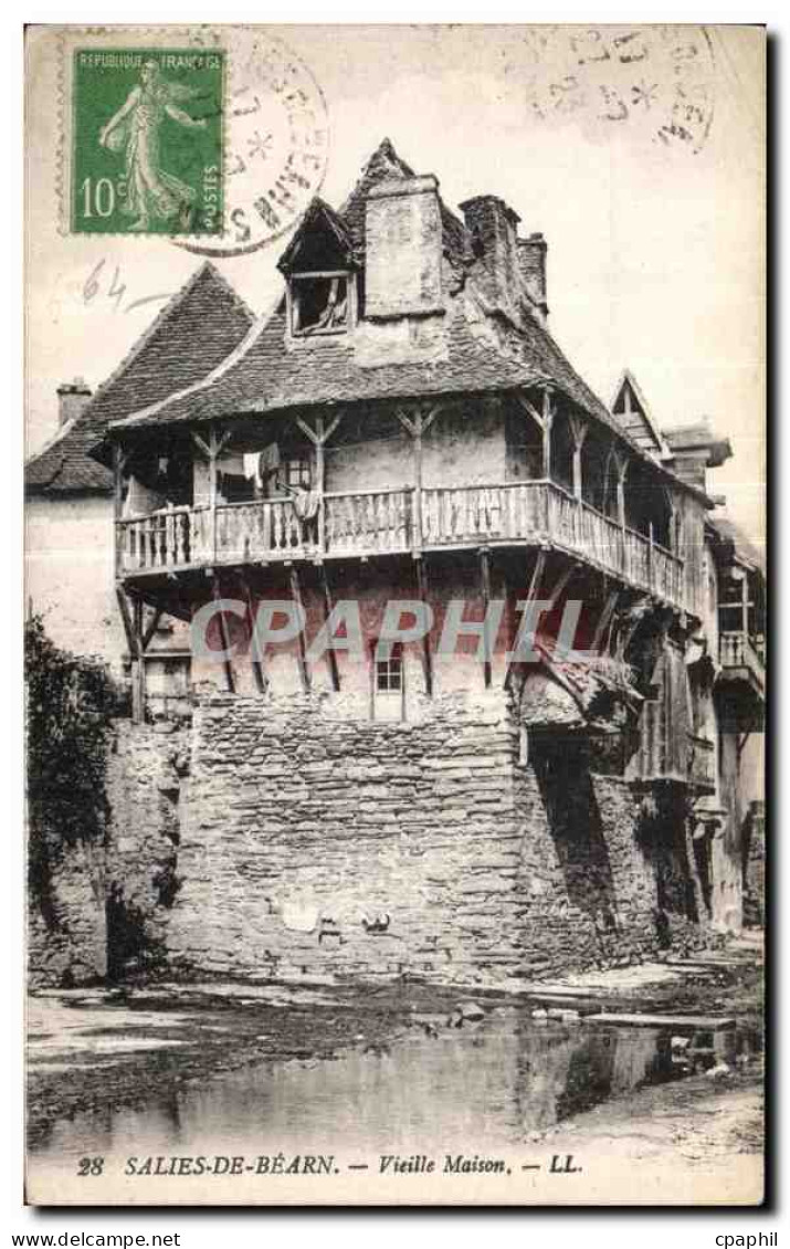 CPA Salies De Bearn Vieille Maison