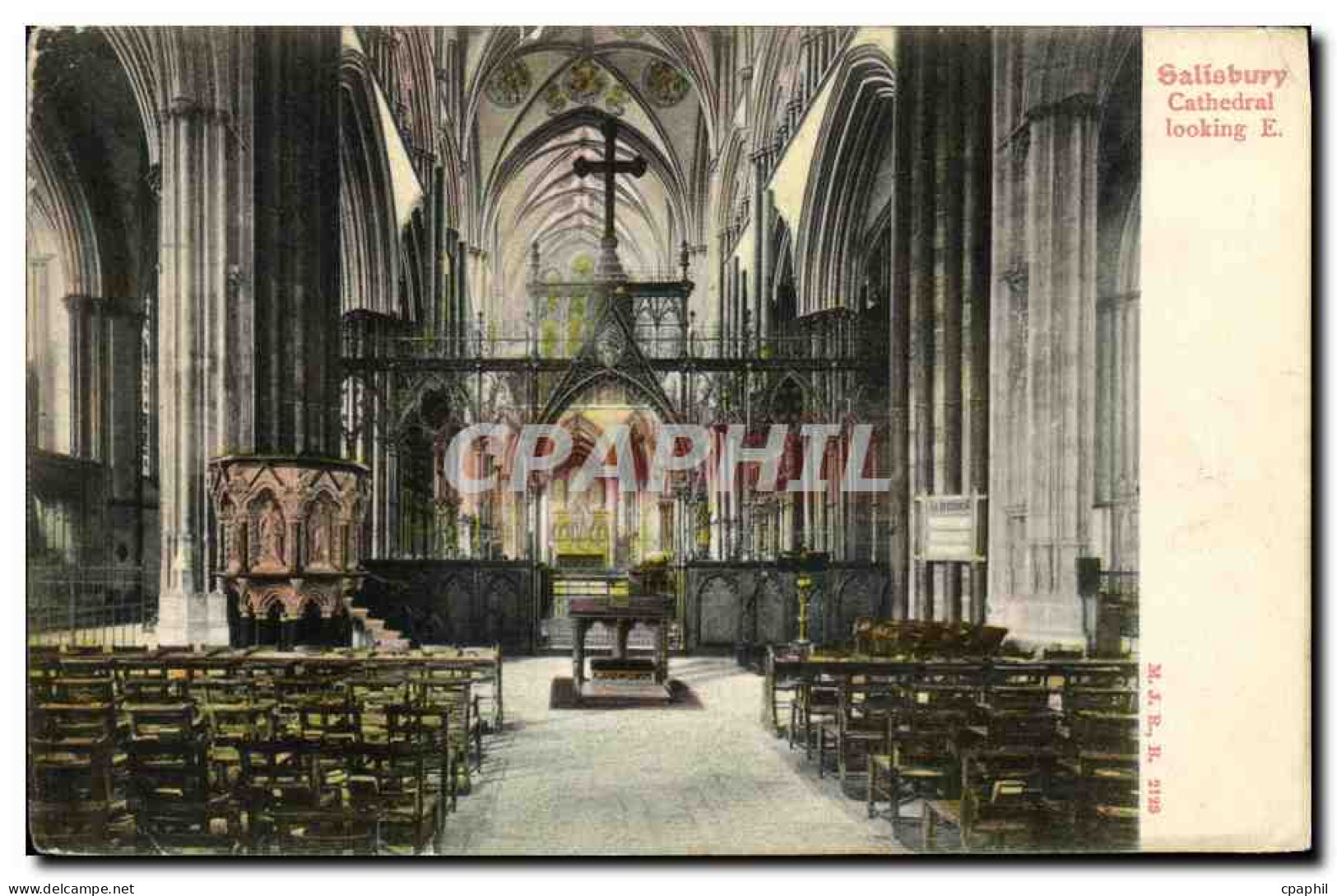 CPA Salisbury Cathedral Looking E